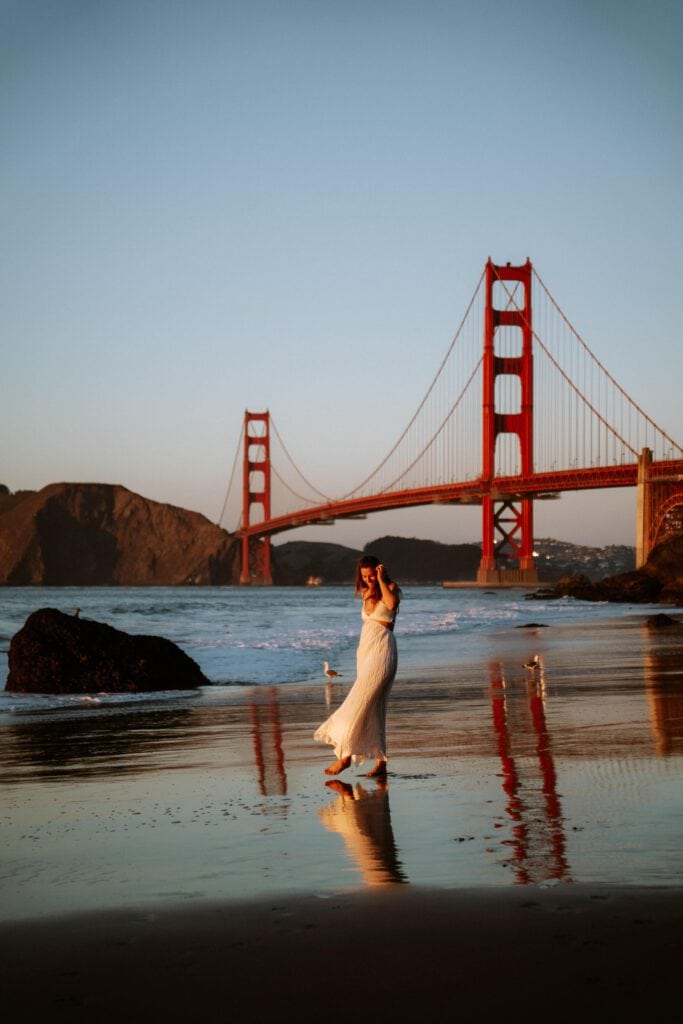 top 10 sehenswürdigkeiten san francisco marshalls beach bei sonnenuntergang