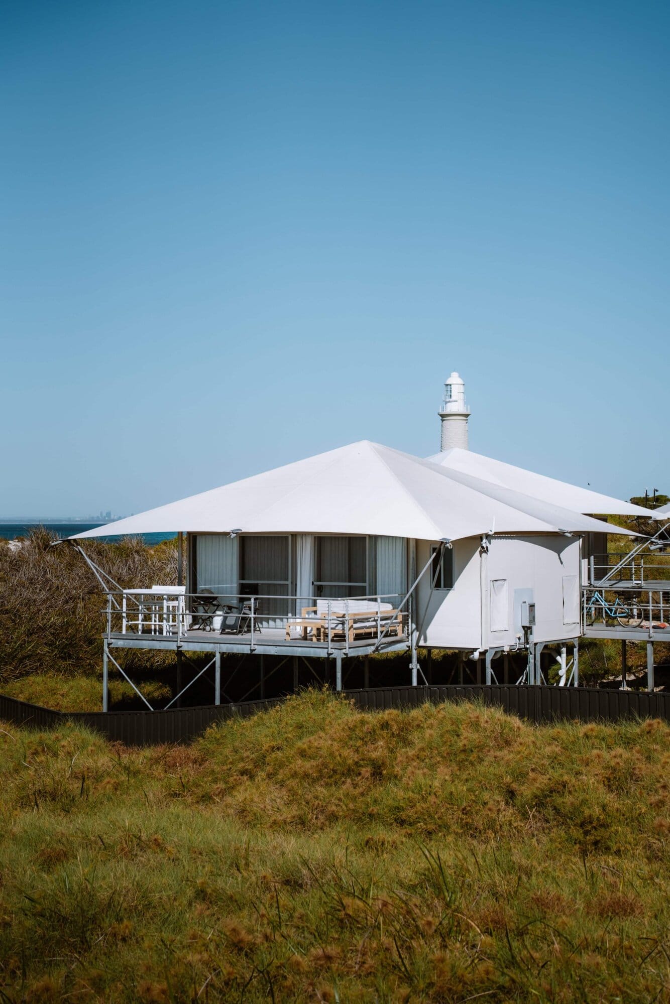 zeltunterkunft discovery rottnest island