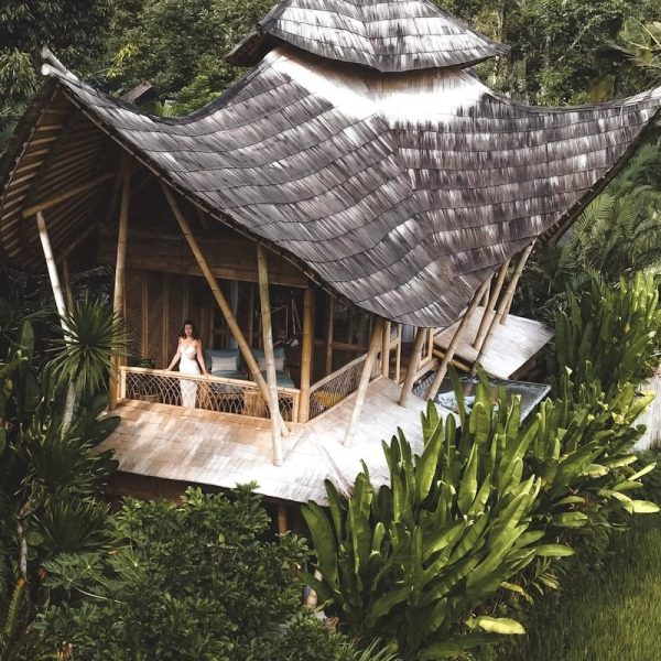 unterkünfte auf bali nyan bamboo house